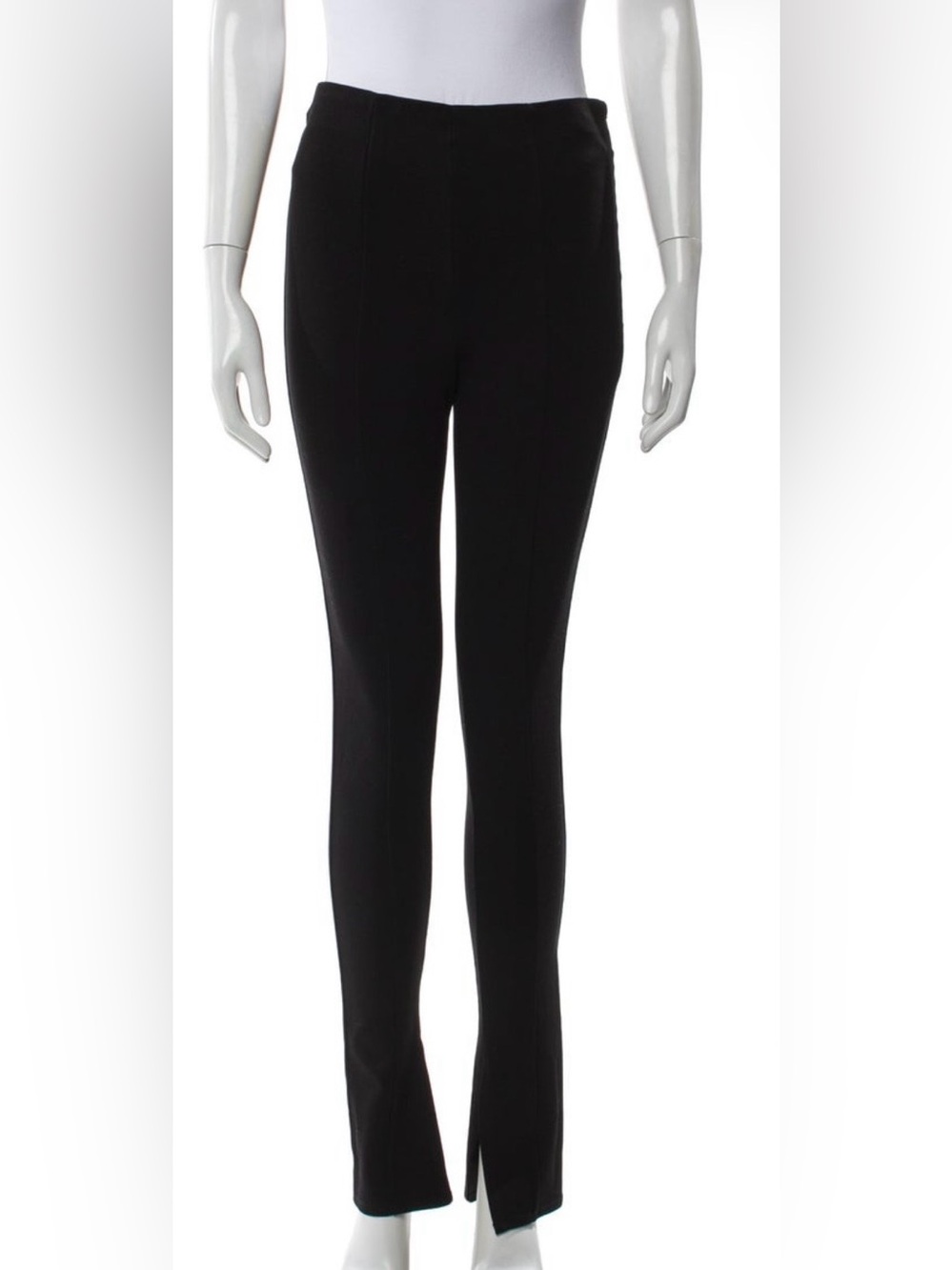 NWT Anine Bing Black Stretch Ponte Pants Sz 38 / 6